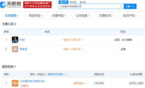 小米全資控股公司經(jīng)營(yíng)范圍拓寬，基礎(chǔ)軟件服務(wù)或成布局醫(yī)療領(lǐng)域新支點(diǎn)
